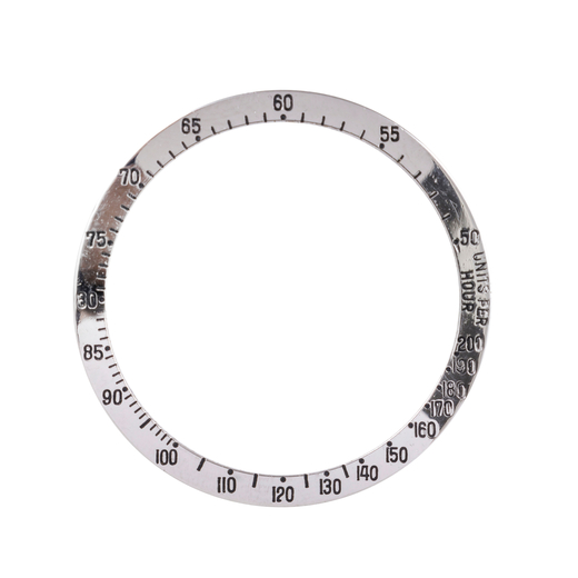 LUNETTE POUR CHRONOGRAPHE ROLEX DAYTONA REF 6265 <br>Lunette de chronographe en acier pour Rolex Day