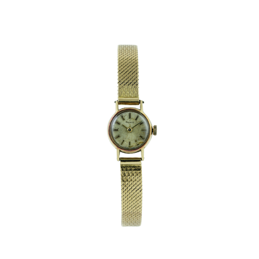 TISSOT -MONTRE-BRACELET EN OR - 1967 réf 17193 <br>montre bracelet pour femme en or jaune 18 carats