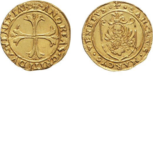 ZECCHE ITALIANE. VENEZIA. ANDREA GRITTI (1523-1539). SCUDO Oro, 3,38 gr, 25 mm. SPL<br>D: ANDREAS GR