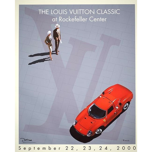 The Louis Vuitton Classic at Rockfeller Center Manifesto Pubblicitario<br>by Razzia ; 2000 ; Misure 