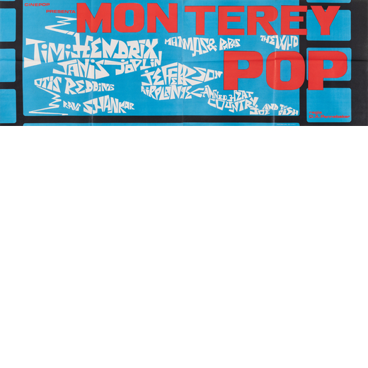 Monterey Pop Manifesto Musicale-Documentario [Non Telato]<br>Anonimo<br>Prima Edizione Italiana 1969