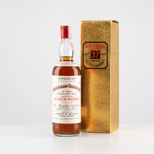 Macallan - Glenlivet 1937 37 Years Old Speyside<br>Gordon&Macphail, Pinerolo Import<br>Confezione or