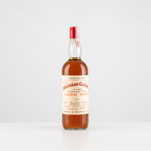 Macallan - Glenlivet Liqueur Whisky 1937 Gordon&Macphail, 70 Proof<br>Speyside<br>1 bt 