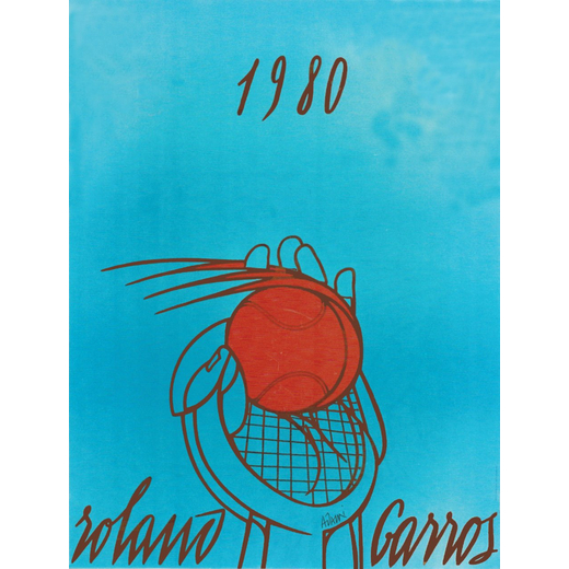 Roland Garros, 1980 [Blu/Verde]
