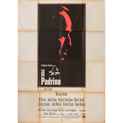 Il Padrino [The Godfather] Manifesto Cinema 4F [Non Telato] ; [Mafia-Giallo-Drammatico]<br>Anonimo<b