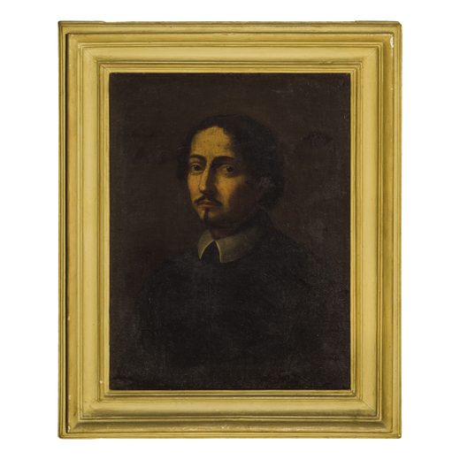 PITTORE DEL XVIII SECOLO Ritratto di Francesco M. Remedi<br>Olio su tela, cm 66X50