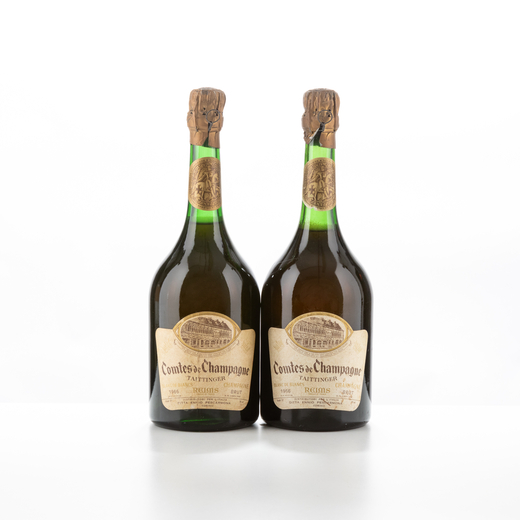 Taittinger Comtes de Champagne 1966  2 bt