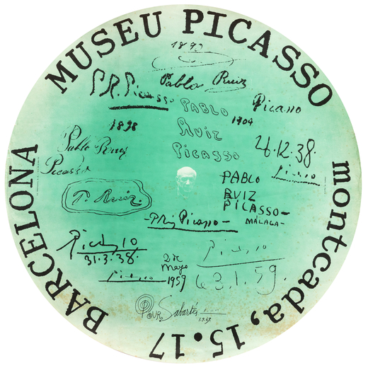 Museu Picasso, Barcelona Manifesto Offset [Non Telato]<br>Disno: M. Aguirre<br>Ind. Madriguera, SA-D