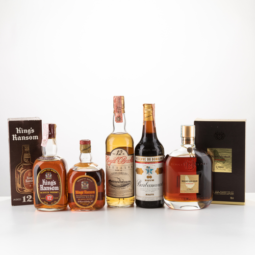 Selezione Distillati  Kings Ransom Round The World Scotch Whisky  - 1 bt da 70 cl<br>Kings Ransom 12