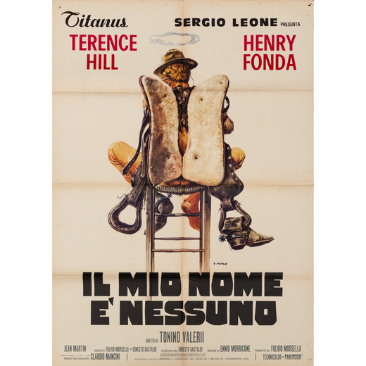 Il Mio Nome è Nessuno [Terence Hill e Henry Fonda]<br>Manifesto Cinema<br>by Casaro Renato Artwork<