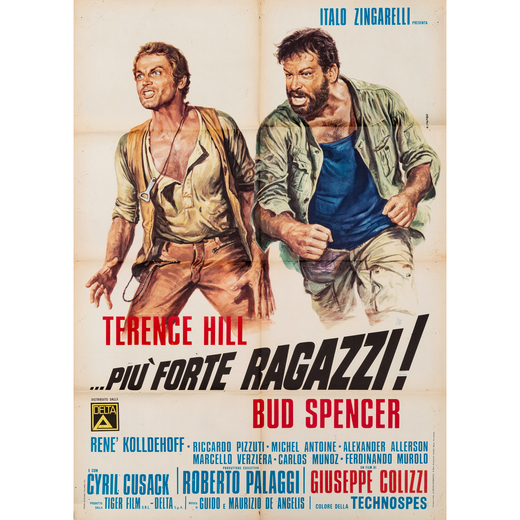 ... Più Forte Ragazzi! [Terence Hill e Bud Spencer]<br>Manifesto Cinema<br>by Casaro Renato Artwork