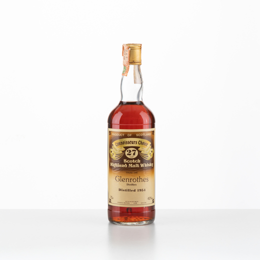 Glenrothes 1954 27 years old Speyside<br>Gordon & MacPhail, Connoisseur Choice, 40% vol<br>1 bt