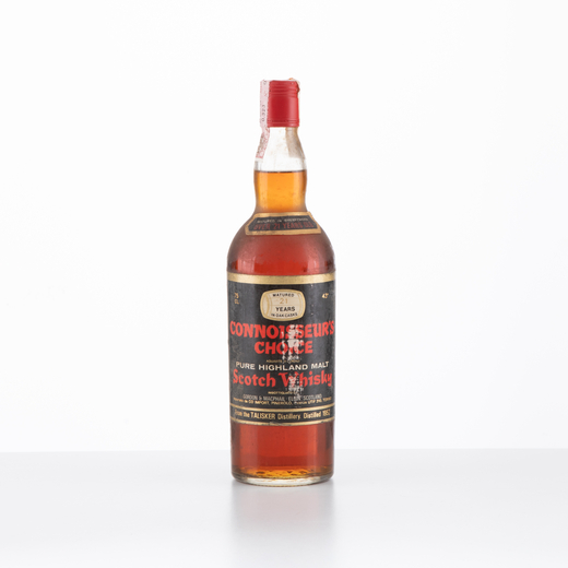 Talisker 1952 21 years old Black Label Island<br>Gordon & MacPhail Connoisseur Choice, Pinerolo Impo
