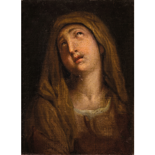 MARCO BANDINELLI (attr. a) (Bologna, attivo nella prima metà del XVII secolo)<br>Madonna orante <br