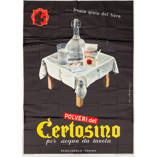 Certosino Manifesto Offset [Non Telato]<br>by Savelli Oscar<br>Edito Off. Graf. G. Vaccari, Sesto Sa