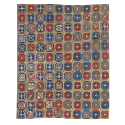 PICCOLO PUNTO, INGHILTERRA, CIRCA 1880 CM 190X150<br>Appartiene alla categoria dei tappeti ad ago, c