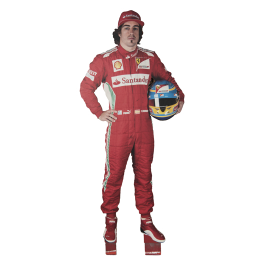 Sagoma altezza naturale Fernando Alonso 