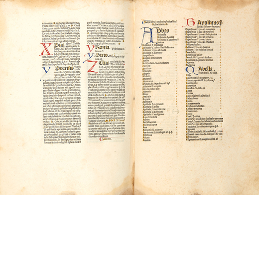 NICOLA DA OSIMO (XV secolo-1454). Supplementum summae Pisanellae [CON:] ASTESANO di Asti (m. 1330)  