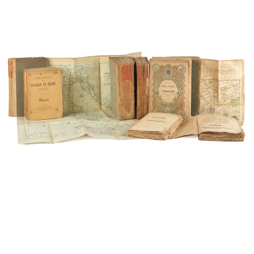 [GUIDE] REICHARD, Heinrich August Ottokar (1751-1828). Guide des Voyageurs en Europe. Weimar: Bureau