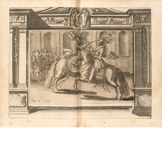 [IPPOLOGIA] PLUVINEL, Antoine de (1552-1620). Linstruction du roy, en lexercice de monter a cheval. 