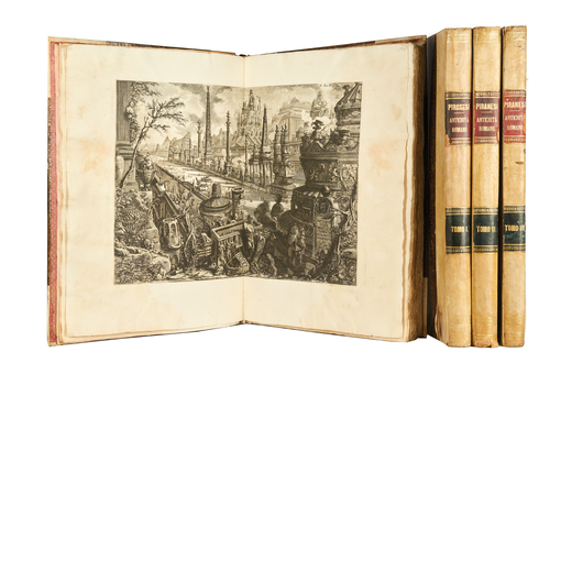PIRANESI, Giovanni Battista (1720-1778). Le antichitá romane. Roma: Rotili, venduto da Bouchard, 17