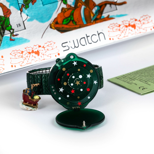 SWATCH SEASONS GREETINGS - CHRISTMAS SPECIAL EDITION GZ900 PACK - LIMITED EDITION - 1997