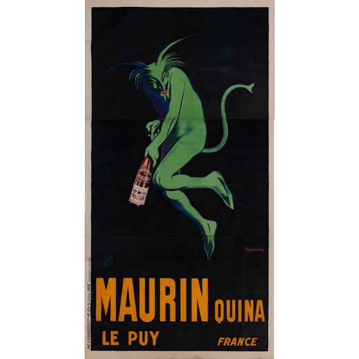 Maurin Quina, Le Puy, France Manifesto Litografia [Telato]<br>by Cappiello Leonetto<br>Edito Imprime