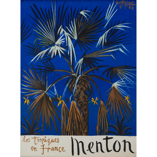 Les Tropiques en France, Menton Manifesto Offset [Non Telato]<br>by Sutherland Graham<br>Edito Impri