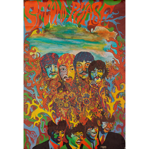 The Beatles, Second Phase Manifesto Offset [Non Telato]<br>by Ambrose<br>Edito Personality Poster MF