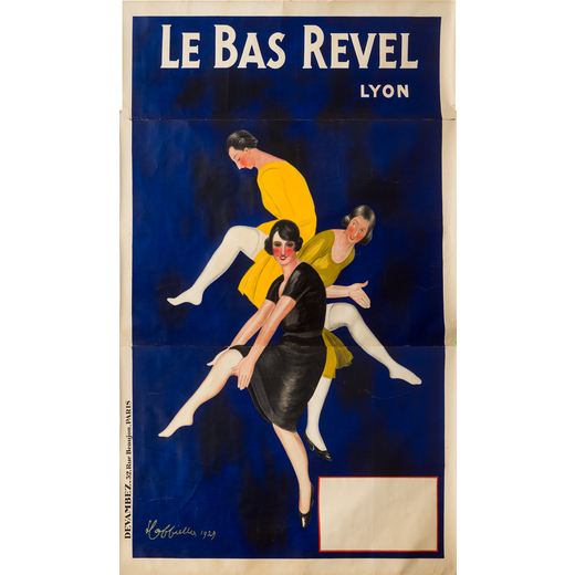Le Bas Revel, Lyon Manifesto Pubblicitario [3 Parti ; Telato]<br>by Cappiello Leonetto ; Edito Devam