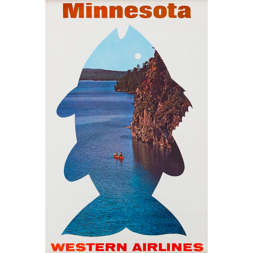 Minnesota Western Airlines Manifesto Offset [Non Telato]<br>Anonimo<br>Stampatore non Indicato<br>Ep