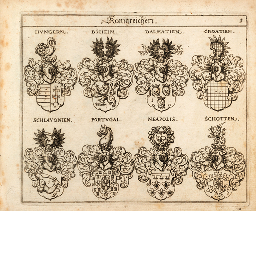 [ARALDICA] SIEBMACHER, Johann (1561-1611). Newen Wapenbuchs. Norimberga: Bagenmann, 1609 (1630 al co