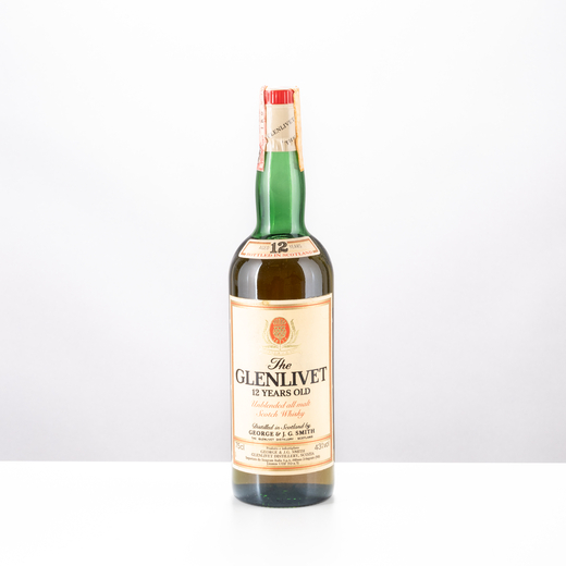 The Glenlivet 12 years old  George and J.G. Smith, 43% vol <br>1 bt