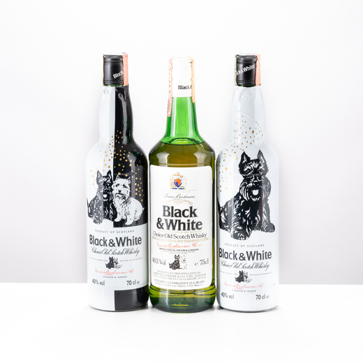Black&White  Special Blend Buchananas - 1 bt <br>Choice Old Scotch - 2 bt da 70 cl <br>3 bt
