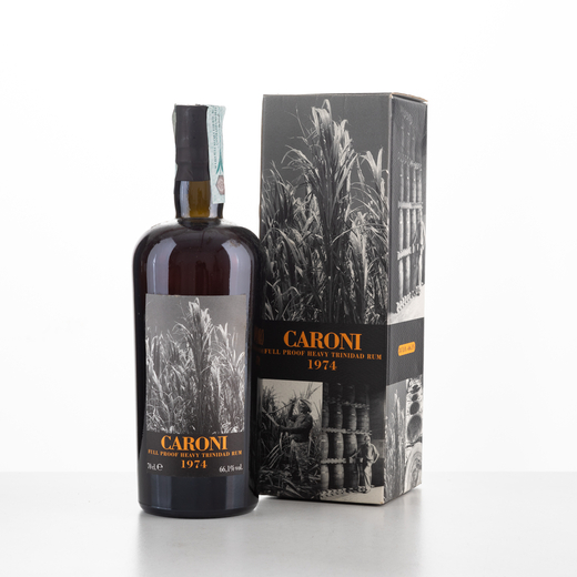 Caroni 1974 34 Year Old  Full Proof Heavy Trinidad Rum, Velier Import 66,1% vol<br>Confezione origin