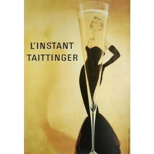 LInstant Taittinger, Champagne Manifesto Pubblicitario [Telato]<br>Anonimo ; Edito Publicis Affiches