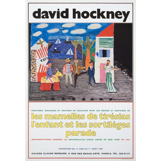 Leger-Berggruren / David Hockney / Collezione Peggy Guggenheim