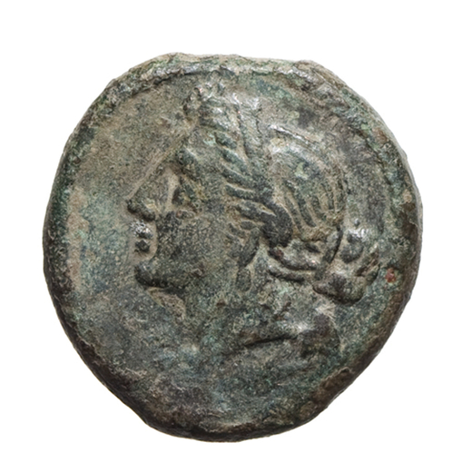 BRUTTIUM. BRETII (CIRCA 211-208 a.C.). MEZZA UNITA.