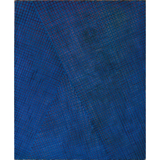 MARIO NIGRO  (Pistoia 1917 - 1992)<br>Senza titolo, 1964<br>Olio su tela, cm 61 x 50<br>Firmato e da