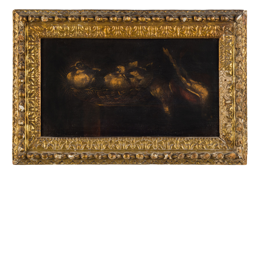 FELICE BOSELLI (attr. a) (Piacenza, 1651 - Parma, 1732)<br>Natura viva<br>Olio su tela, cm 87X106
