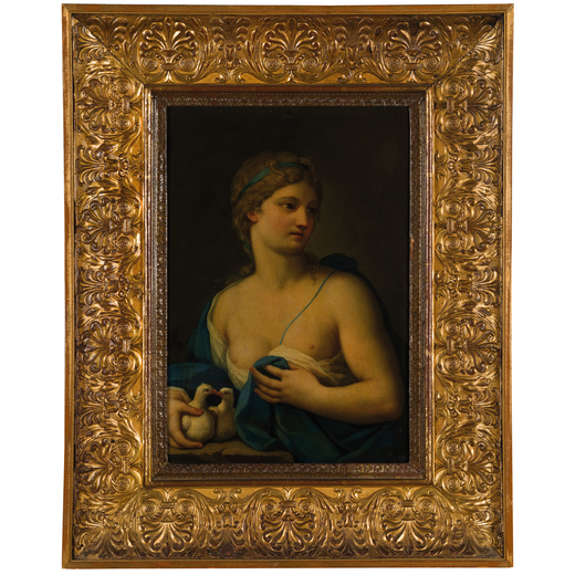 TOMMASO CONCA (attr. a) (Roma, 1734 - 1822) <br>Venere<br>Olio su rame, cm 36X28