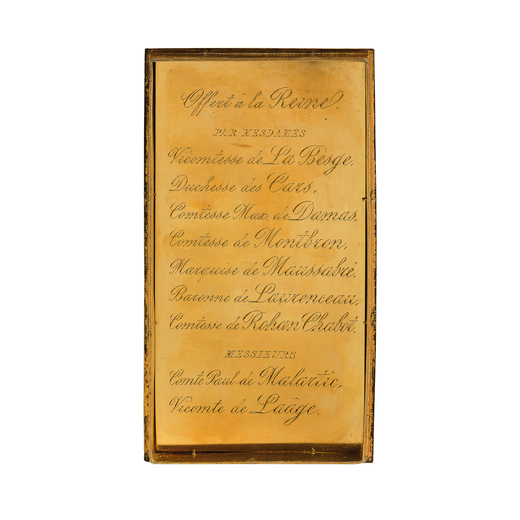 COFANETTO IN ARGENTO DORATO E SMALTI, PARIGI, 1852, ORAFO POUSSIELGE-RUSANT