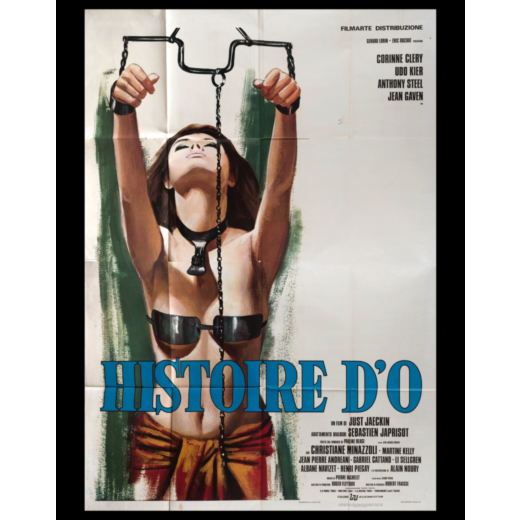 HISTOIRE DO Manifesto cinematografico originale per il film, 1976, cm 198 x 140
