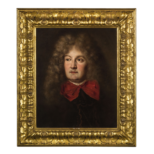 JACOB FERDINAND VOET (attr. a) (Anversa, 1639 - Parigi, 1700) <br>Ritratto di Antonio Trotti (1627 -