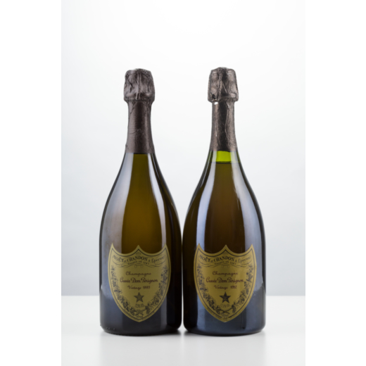 Dom Pérignon Cuvée Vintage  1982 - 1bt<br>1993 - 1bt<br>Confezione originale singola<br>2bt 