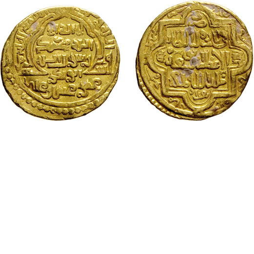 MONETE ISLAMICHE. DINASTIA ILKANIDE. ABU SAID BAHADUR (1316-1335). DINARO Baghdad, AH 720 (1320/1). 