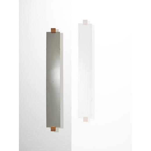 Vittoriano Viganò (1919-1996) Mirror; Special order<br>Wood, and mirrored glass <br>Model created c