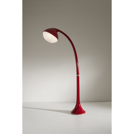 Fabio Lenci (born in 1935) Lampione<br>Floor lamp<br>Lacquered metal and Perspex<br>Edited by Harvey